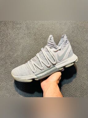Nike KD 10 'Wolf Grey' 2018 (Sz 10.5M/12W)